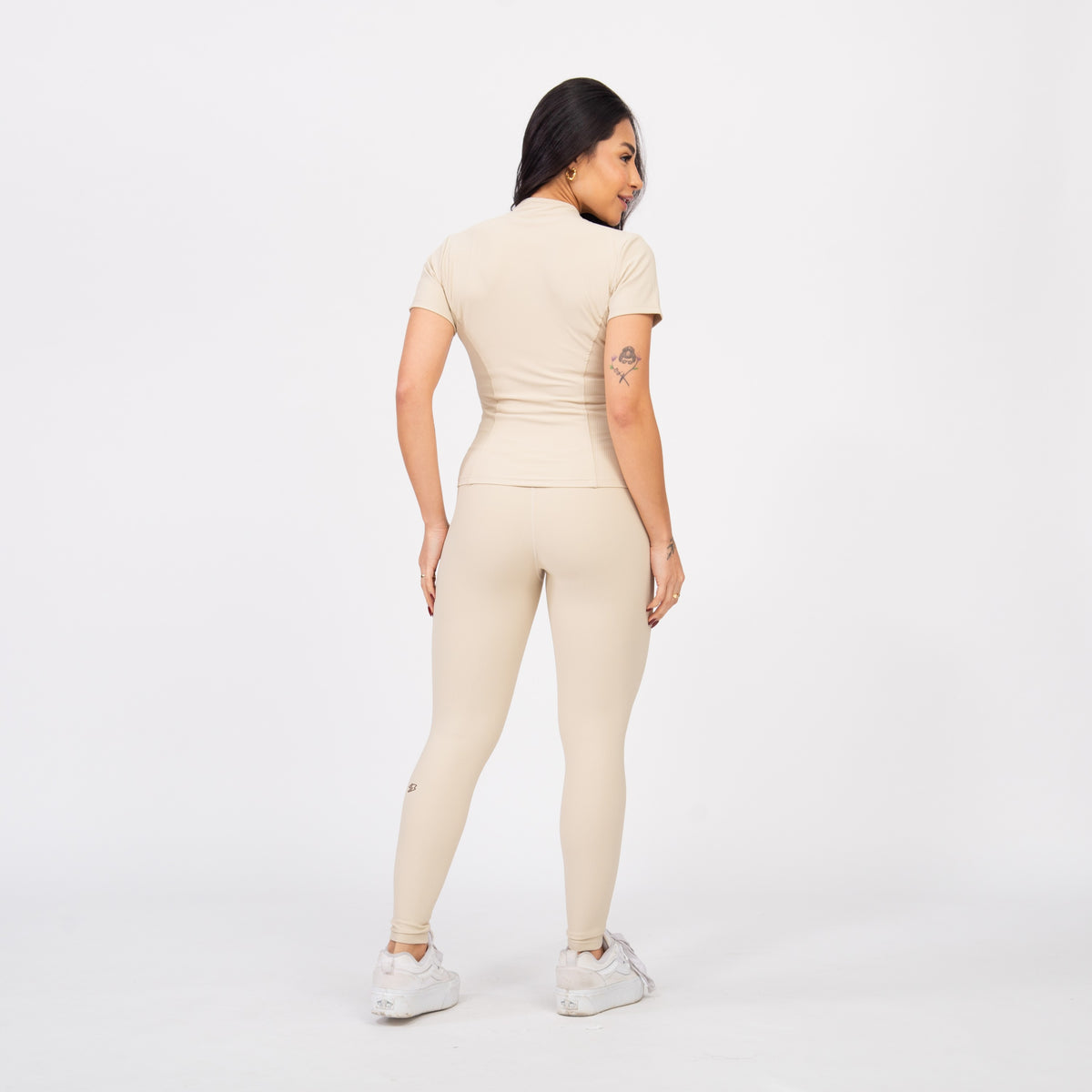 Legging Easy Rib - Gelo