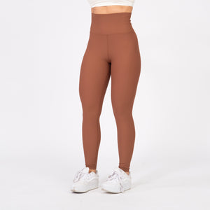 Legging Easy Rib - Avelã