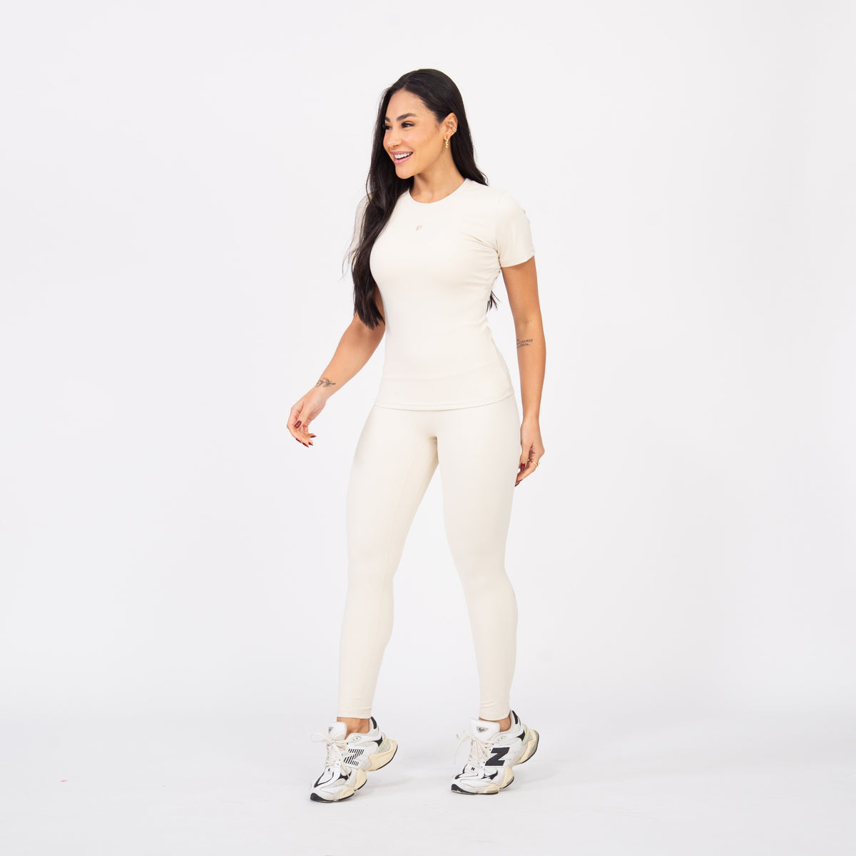 Legging Comfort Shape - Creme Suave