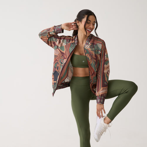 Legging Bolso Unilateral - Verde Oliva