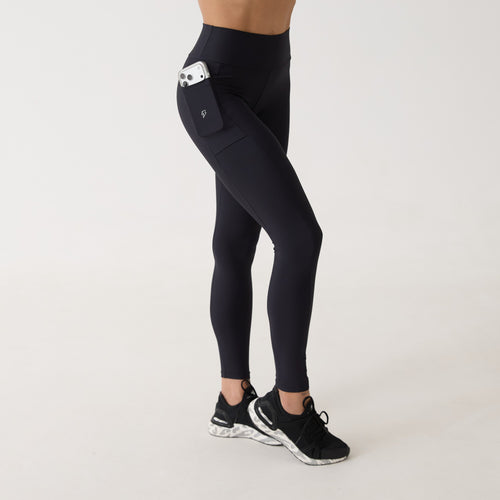 Legging Bolso Unilateral - Preto
