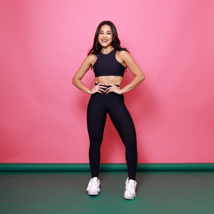 Legging Básica com Bolso - Preto