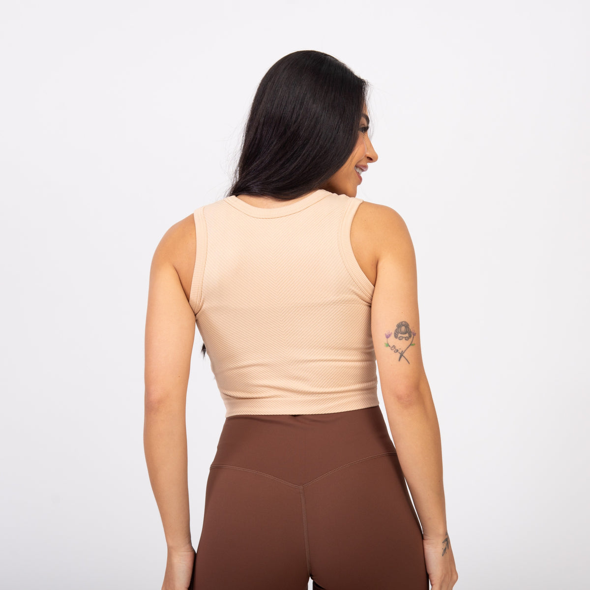 Regata Cropped Flex - Areia
