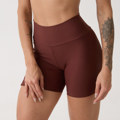 Short Bolso Unilateral - Café