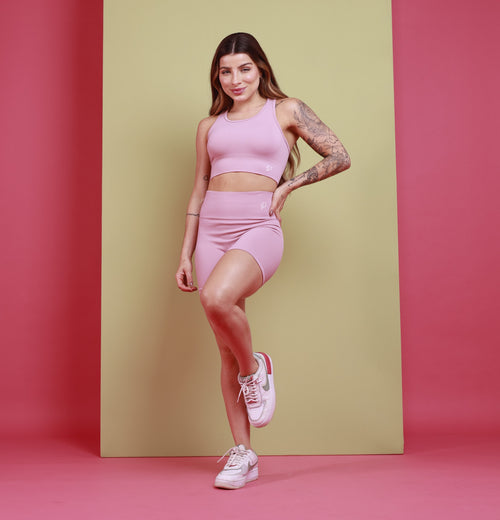 Short Básico Seamless - Rosa Cárdio