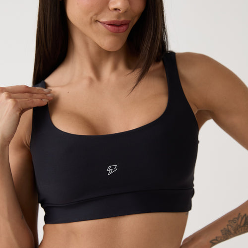 Top Camiseta Básico - Preto