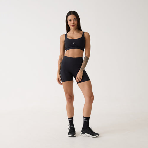 Top Camiseta Básico - Preto