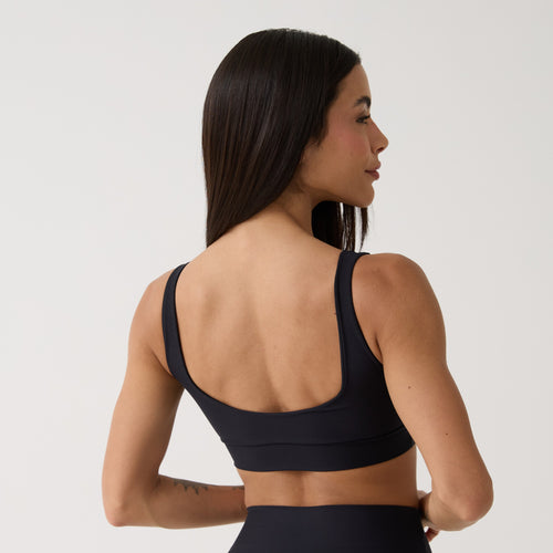 Top Camiseta Básico - Preto