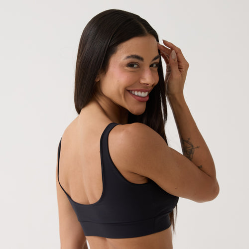 Top Camiseta Básico - Preto