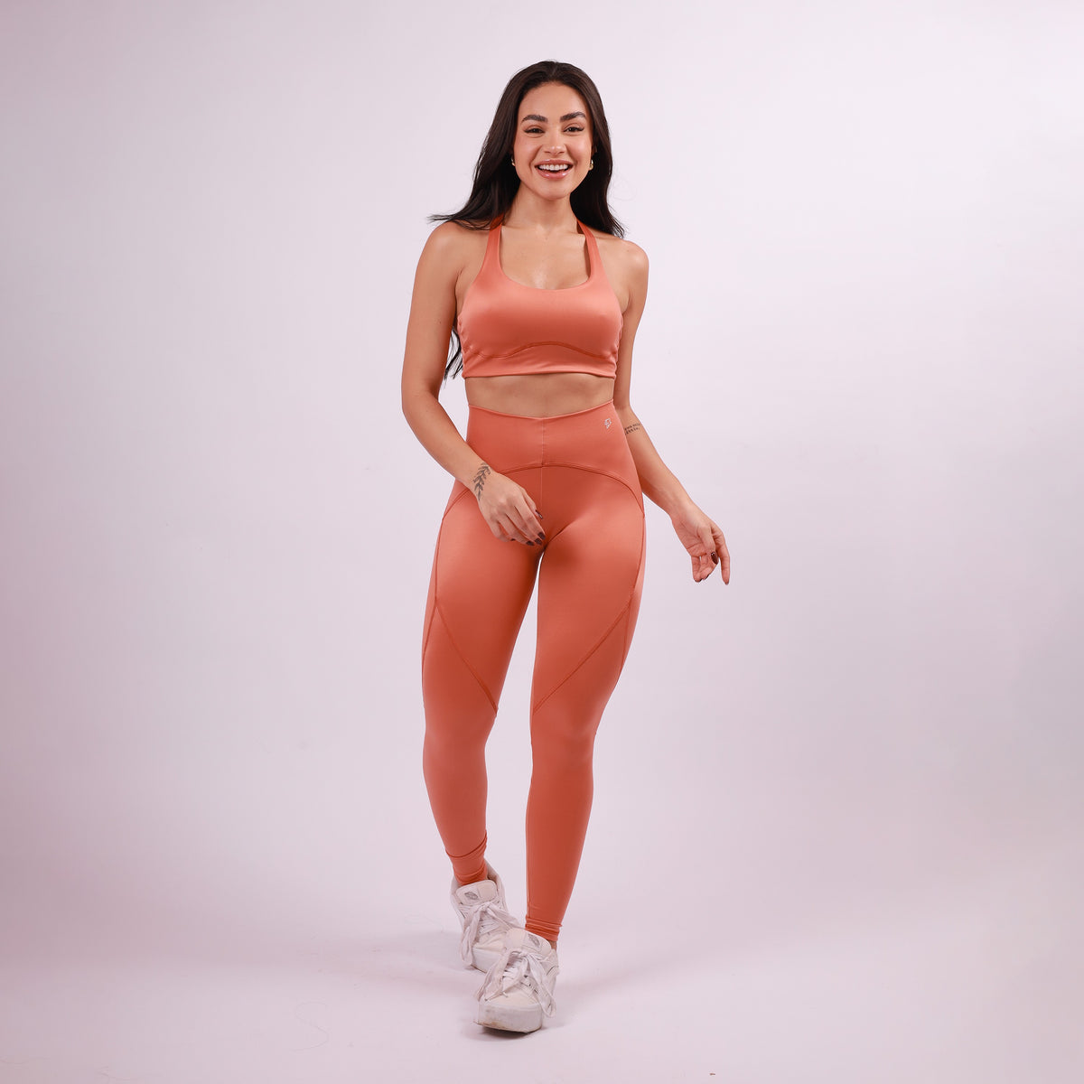 Top Nadador Sculpt Shine - Pêssego Intenso