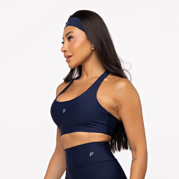 Top Nadador Slim - Marinho Profundo