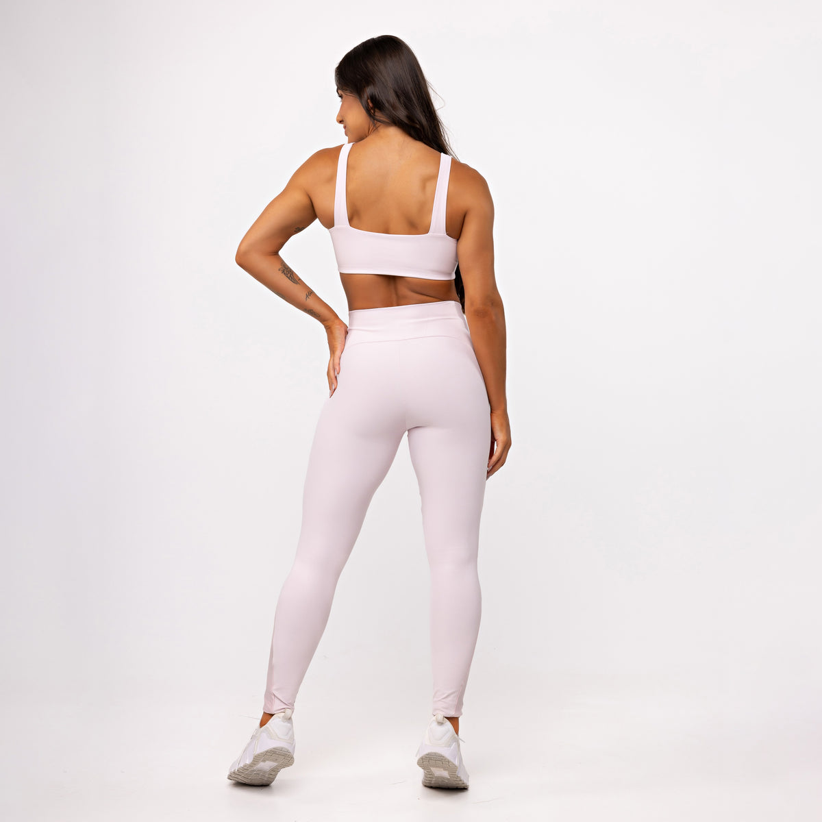 Top Camiseta Decote Quadrado - Ballet