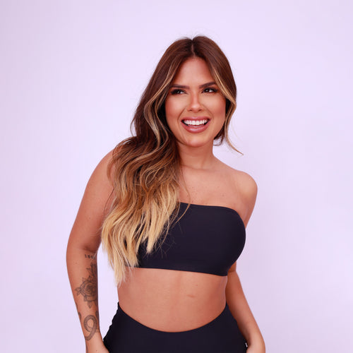 Top Faixa Básico - Preto