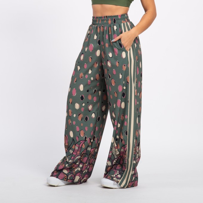 Calça Sport High Tech Estampada - Jardim de Inverno