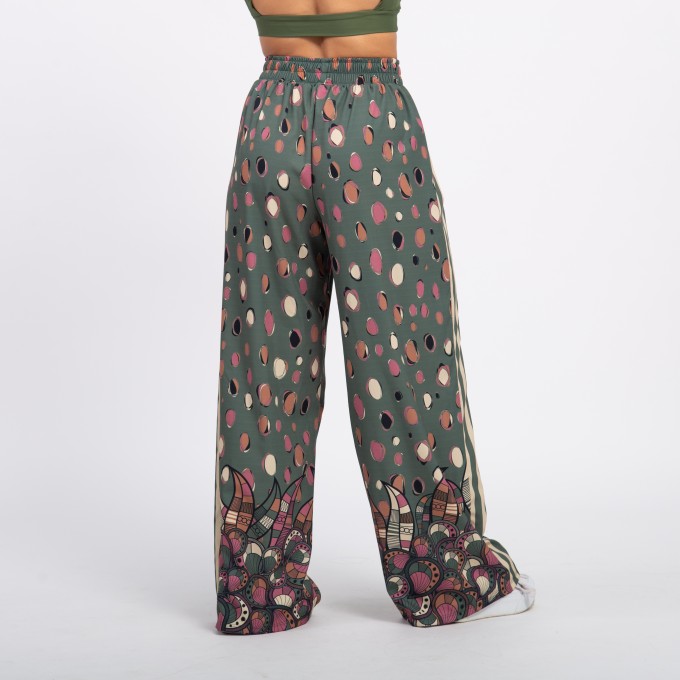 Calça Sport High Tech Estampada - Jardim de Inverno