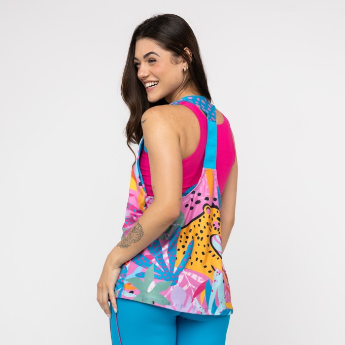 Regata Elástico Costas - Onça Pop