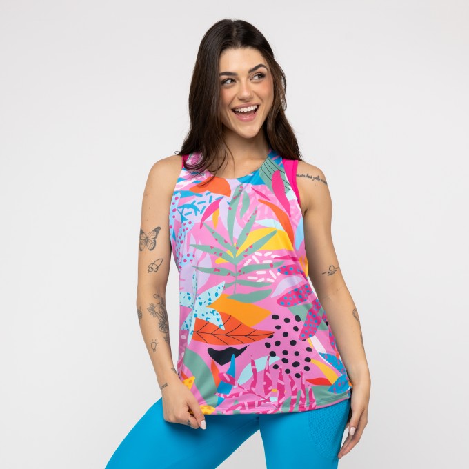 Regata Elástico Costas - Onça Pop