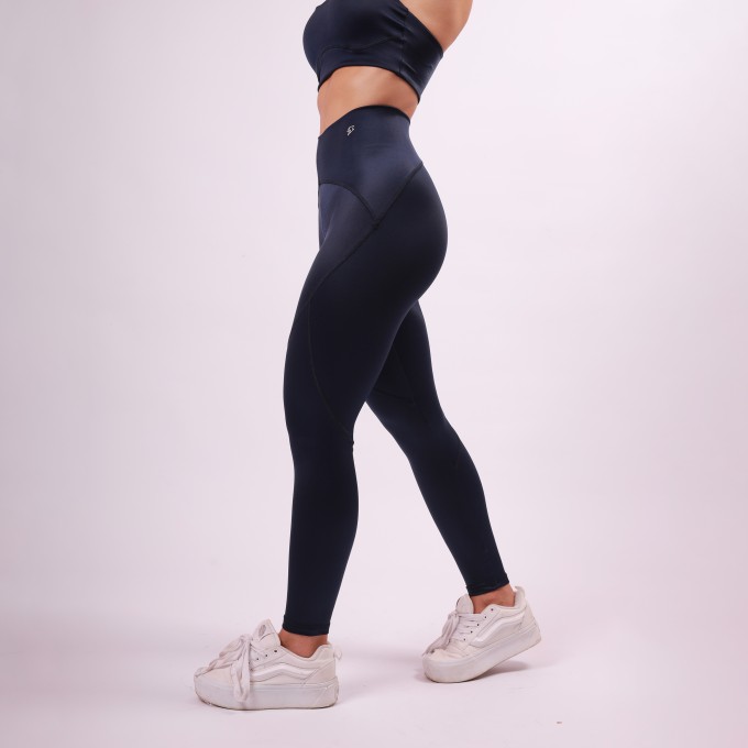 Legging Sculpt Shine - Marinho Intenso