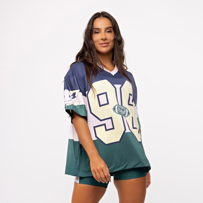 T-shirt Oversized College Dry - College 98