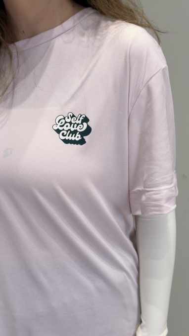 T-shirt Oversized Sport Self Club - Ballet