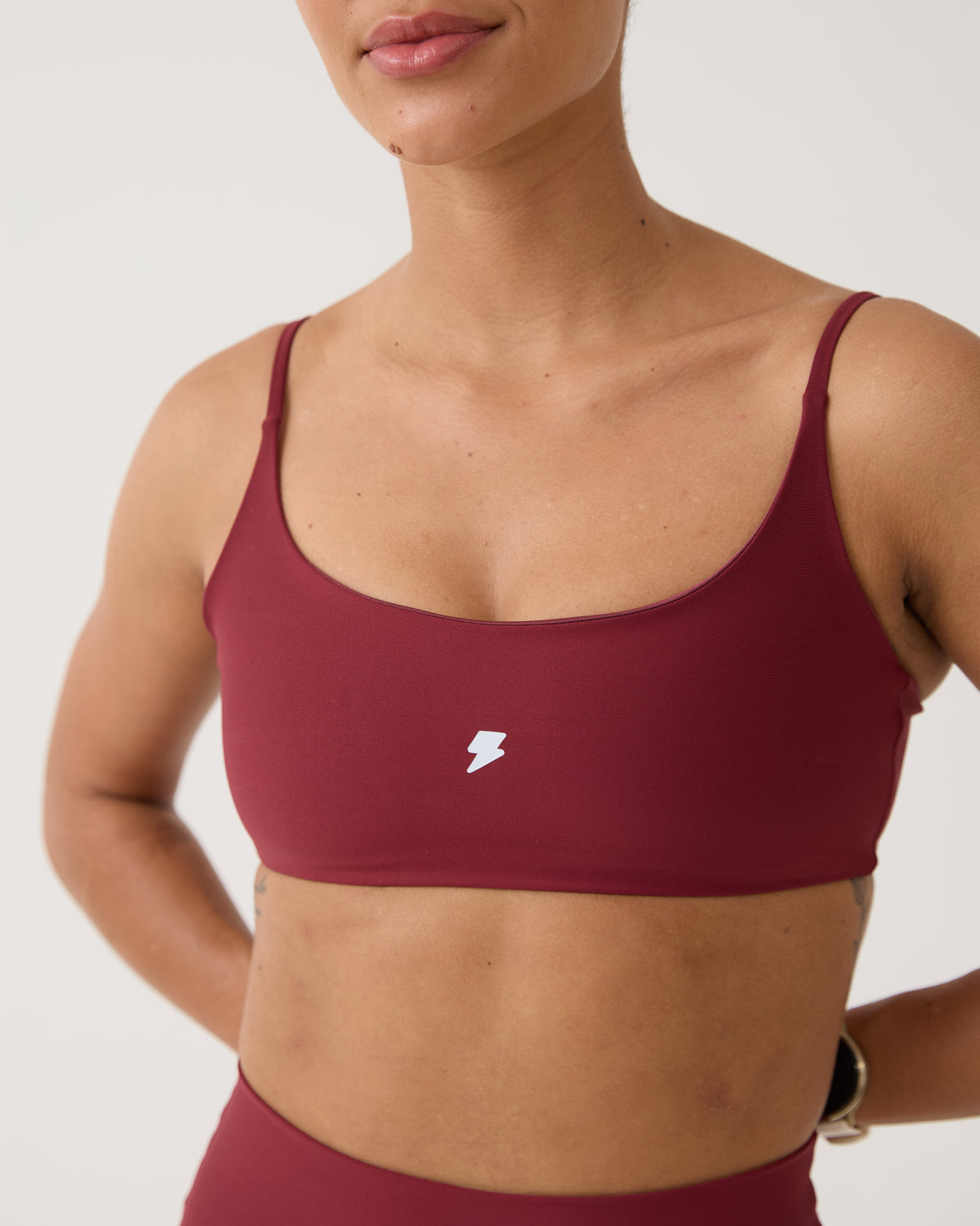 Top Basic Athletic - Bordô