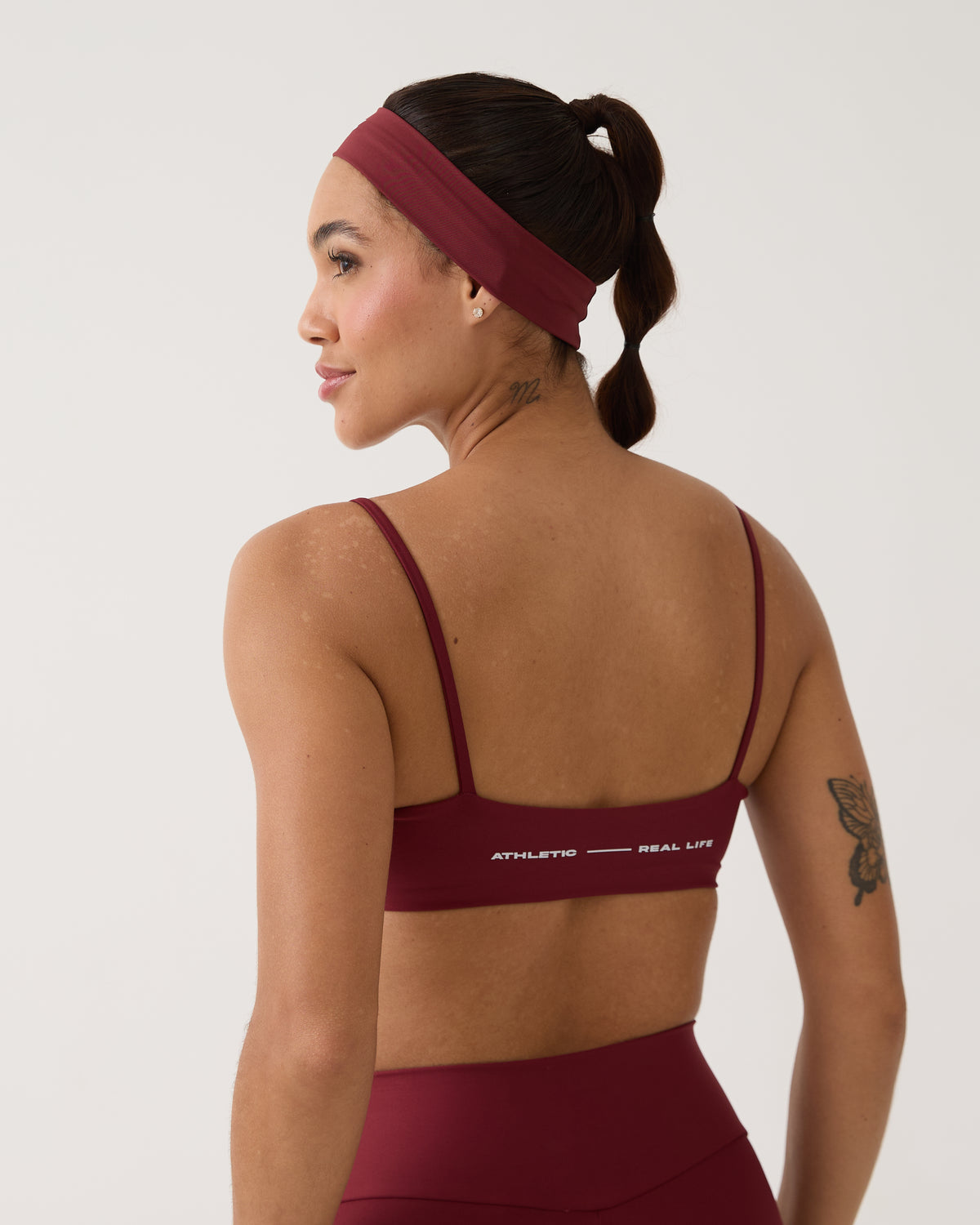 Top Basic Athletic - Bordô