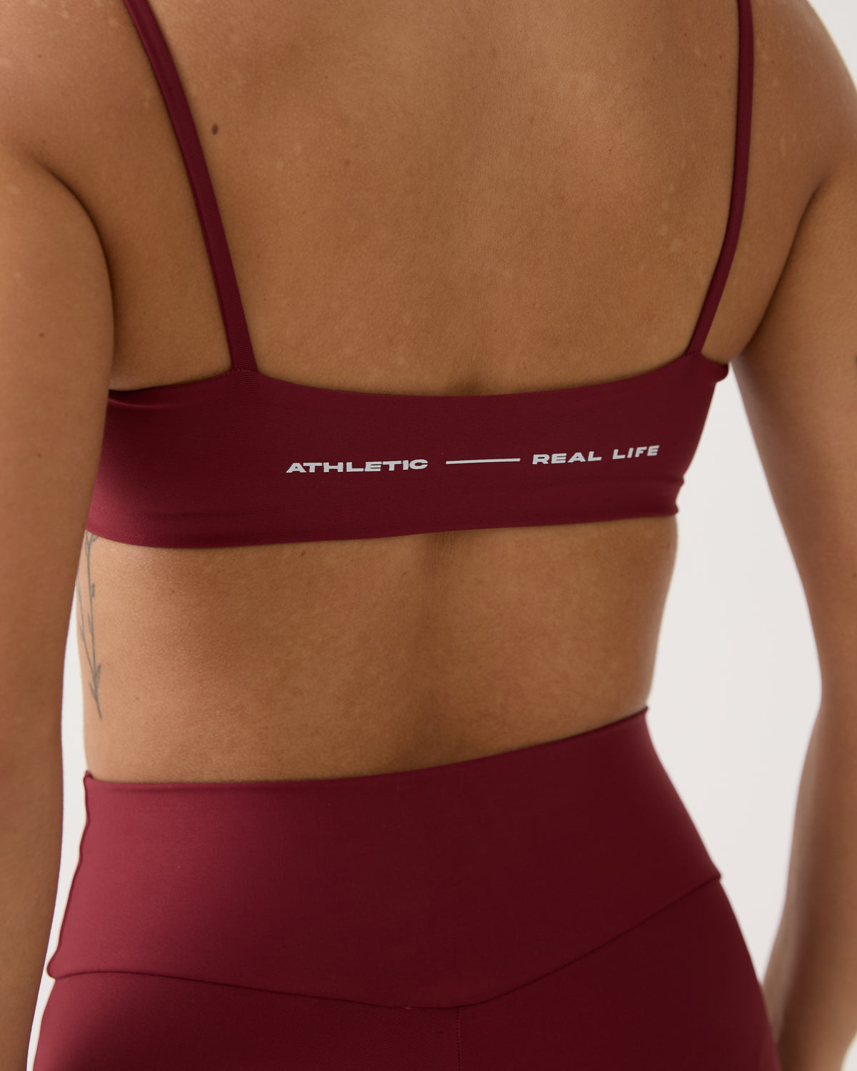 Top Basic Athletic - Bordô