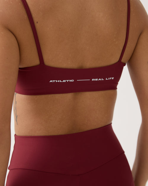 Top Basic Athletic - Bordô