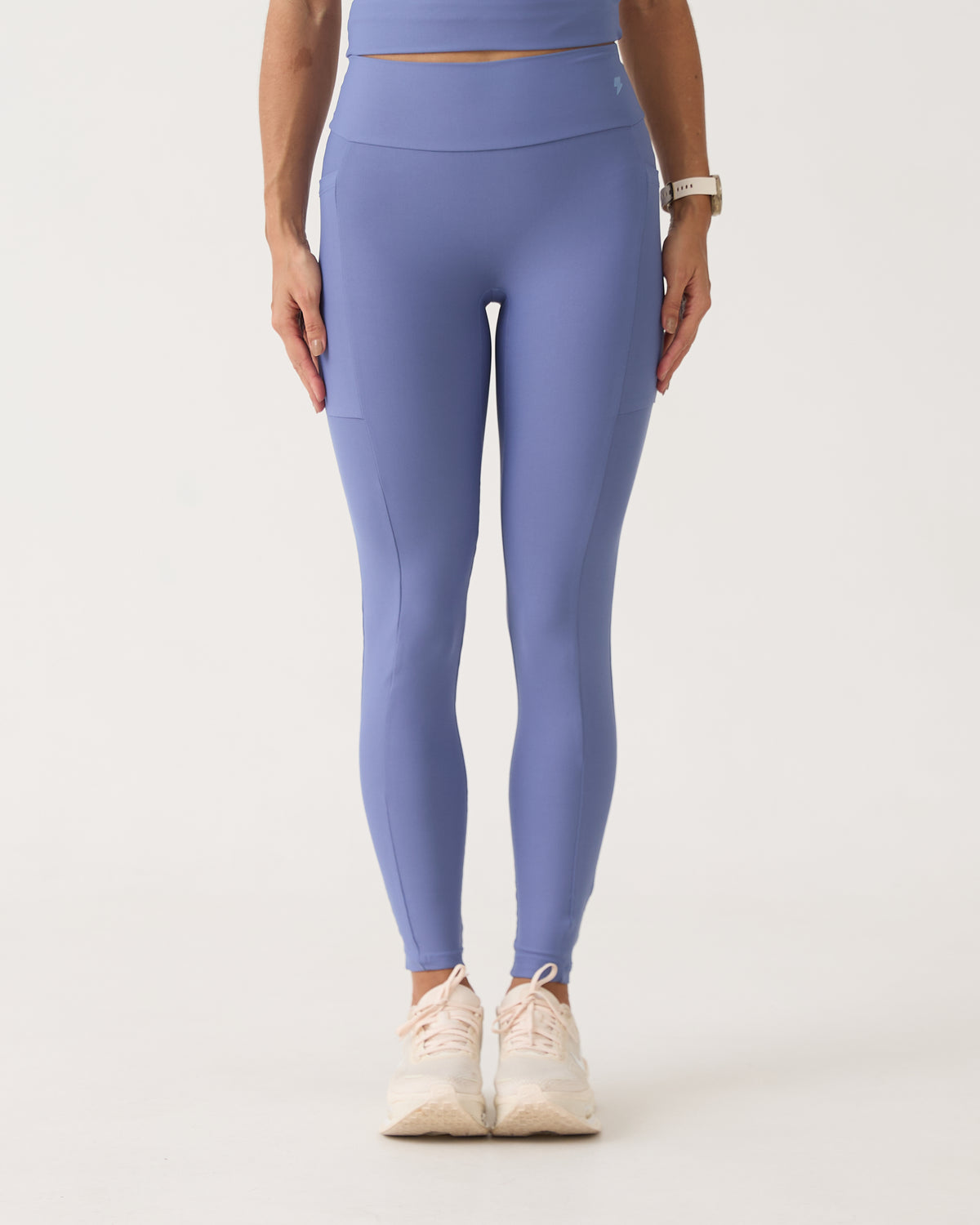 Legging com Bolso Run - Azul Seco