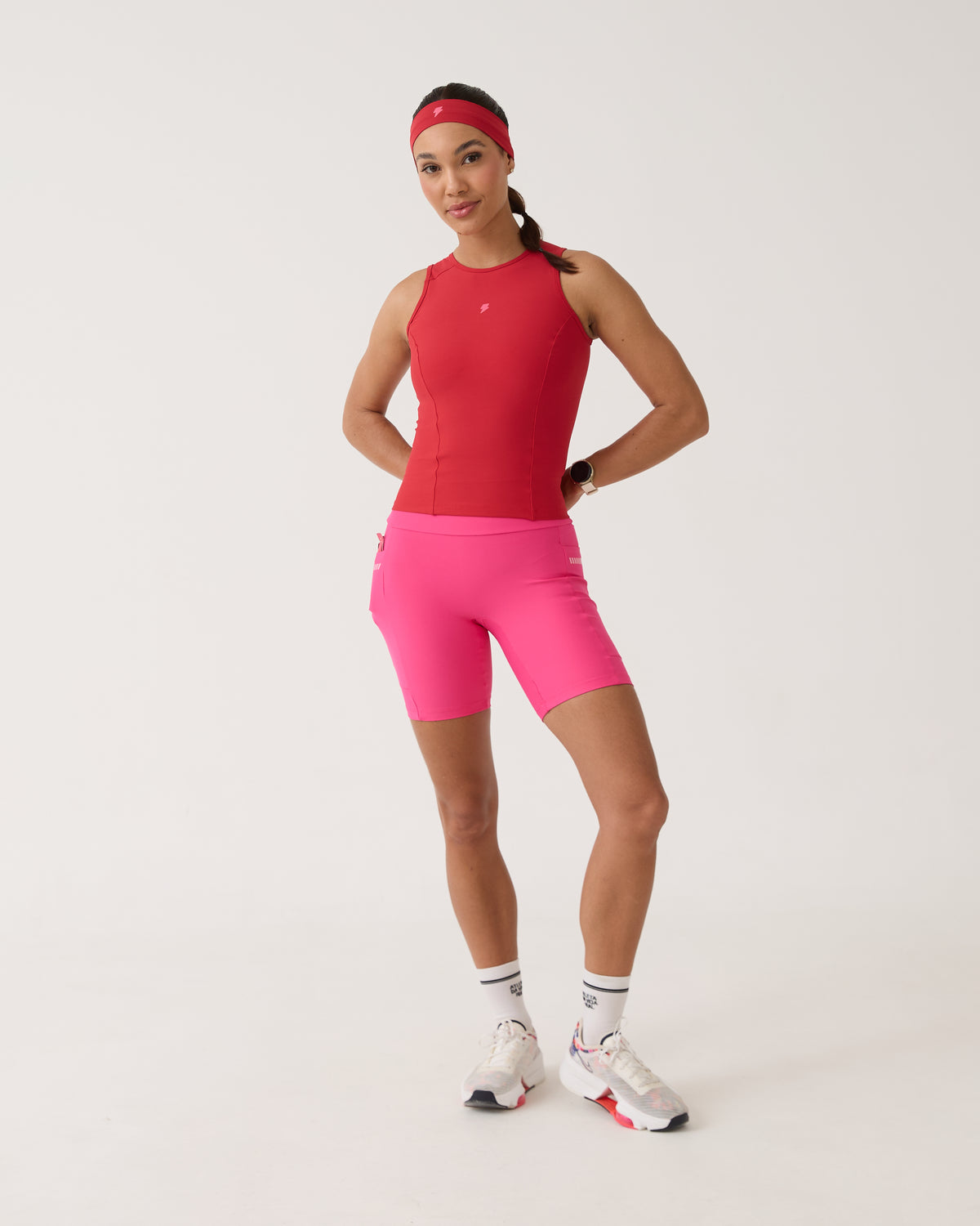 Bermuda com Bolso Run Club - Pink
