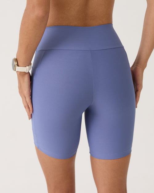 Bermuda com Bolso Run Club - Azul Seco