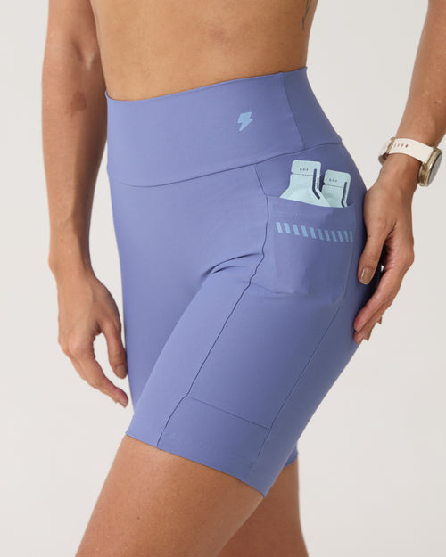 Bermuda com Bolso Run Club - Azul Seco