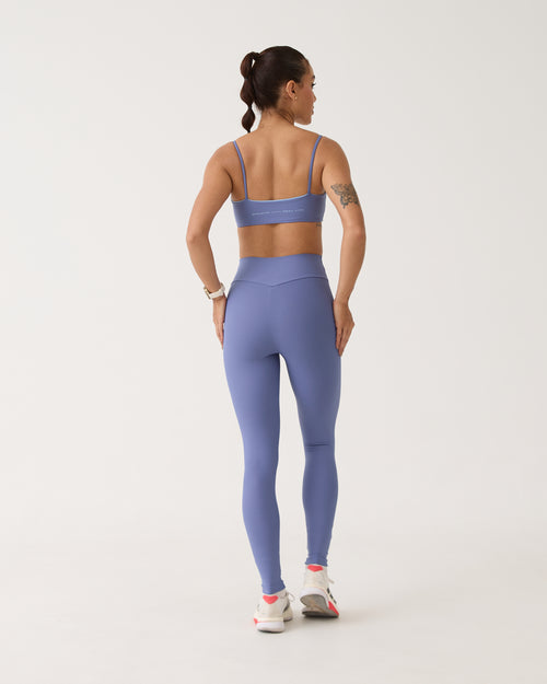 Legging Básica Shape - Azul Seco