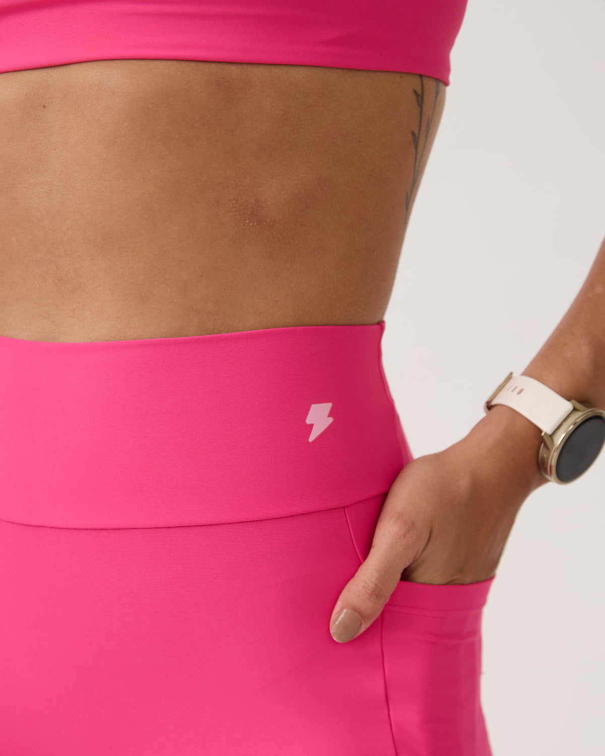 Legging com Bolso Run - Pink