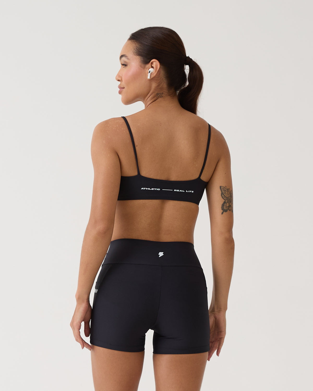 Short com Bolso Run Club - Preto