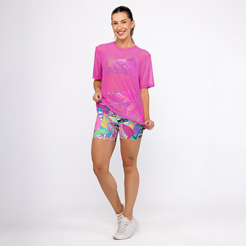 Camisão de Tule - Pink Supreme