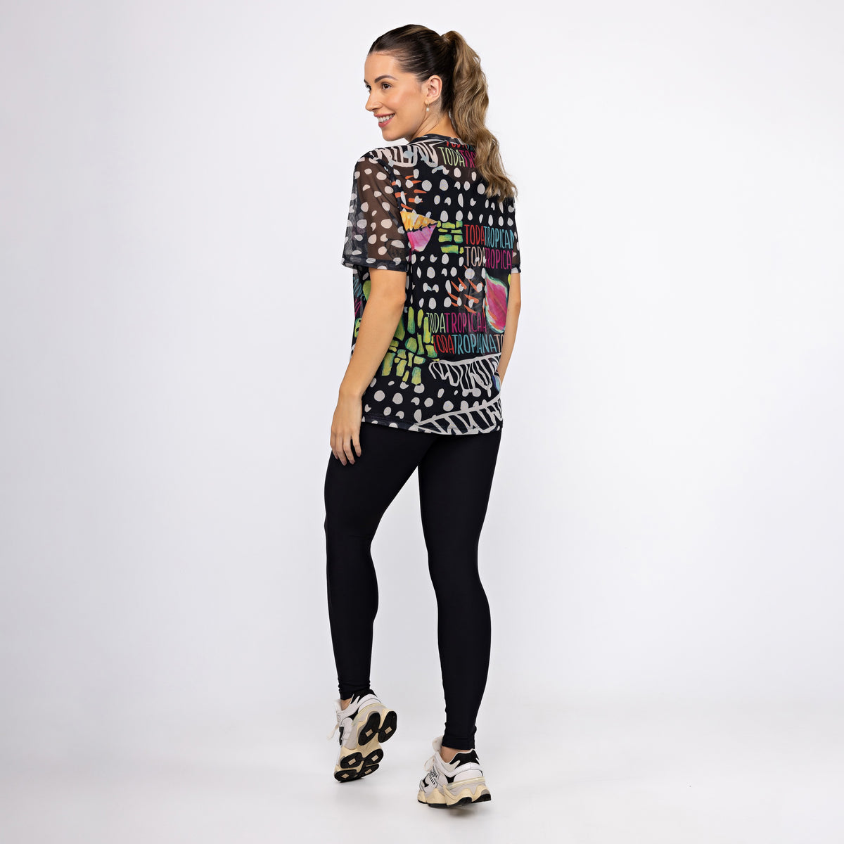 Camisão Estampado - Tropicana