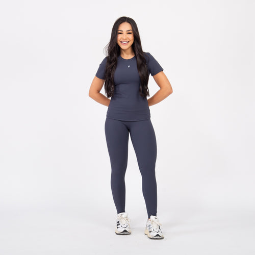Blusa Baby Look Comfort - Oceano