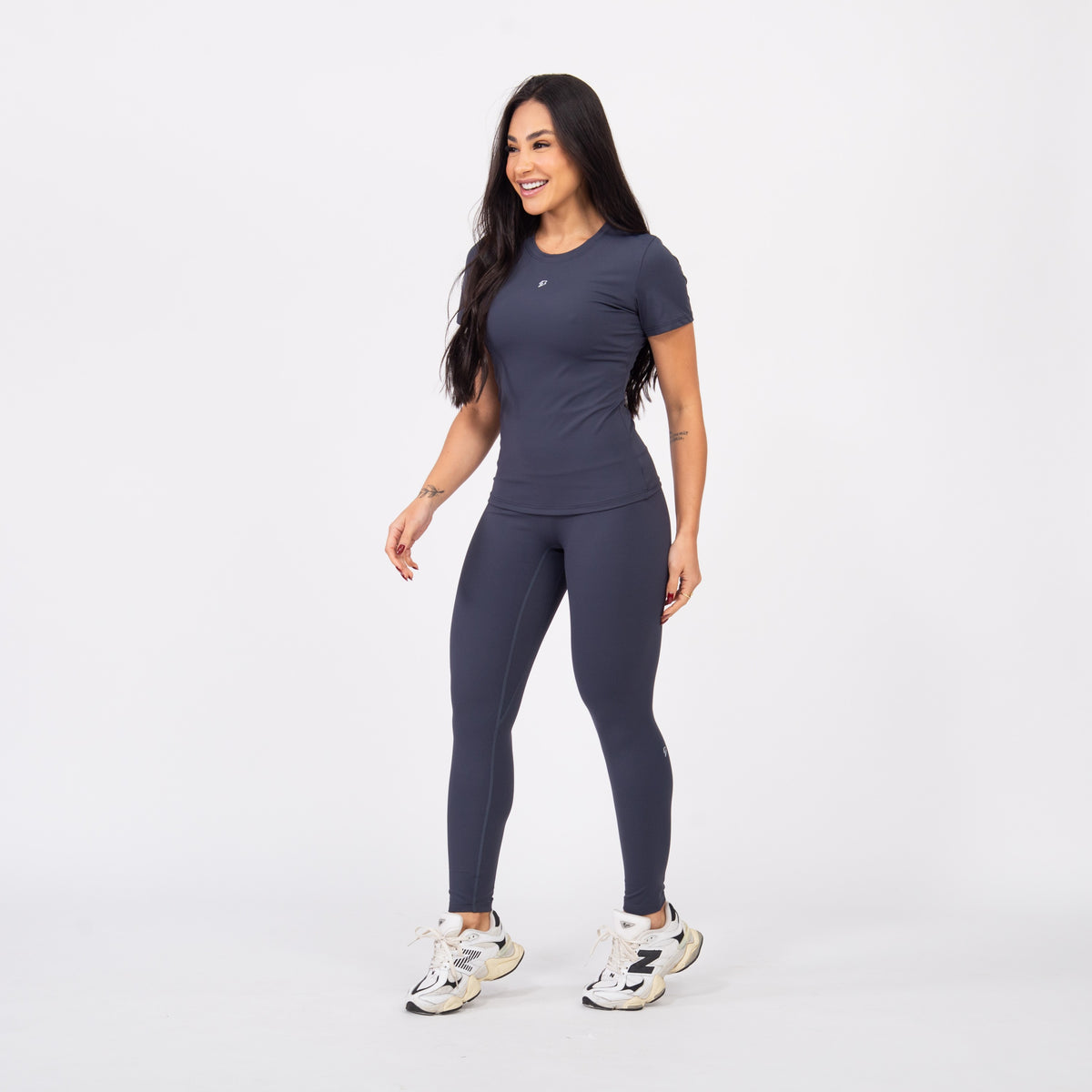 Blusa Baby Look Comfort - Oceano