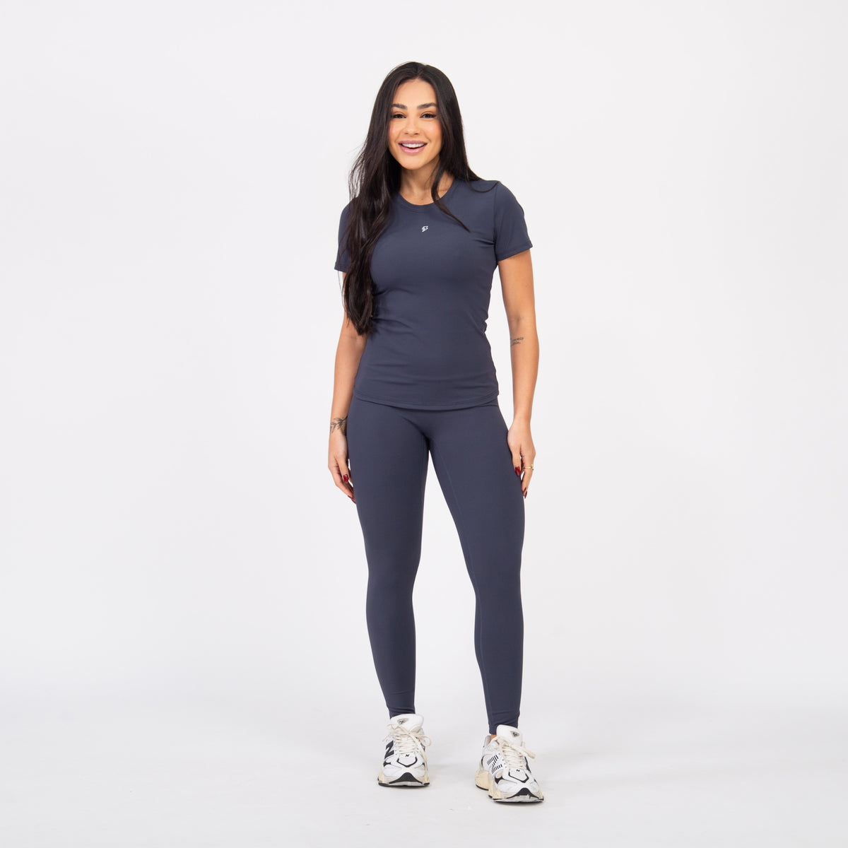 Blusa Baby Look Comfort - Oceano
