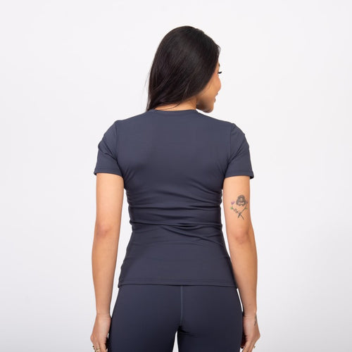 Blusa Baby Look Comfort - Oceano