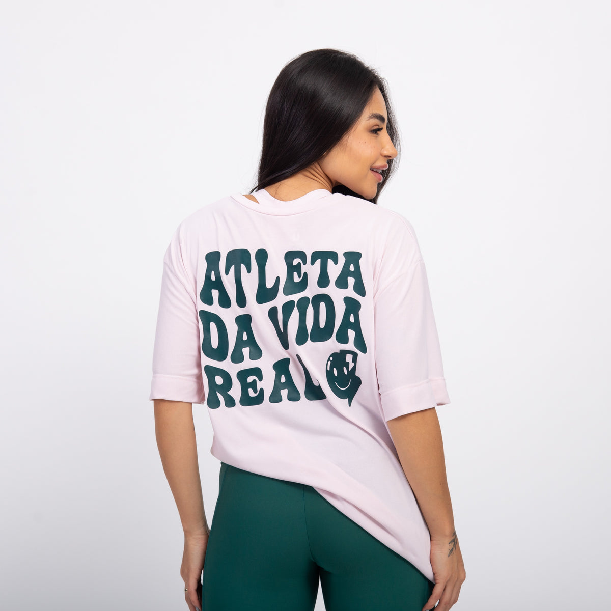 T-shirt Oversized Sport Atleta - Ballet & Esmeralda