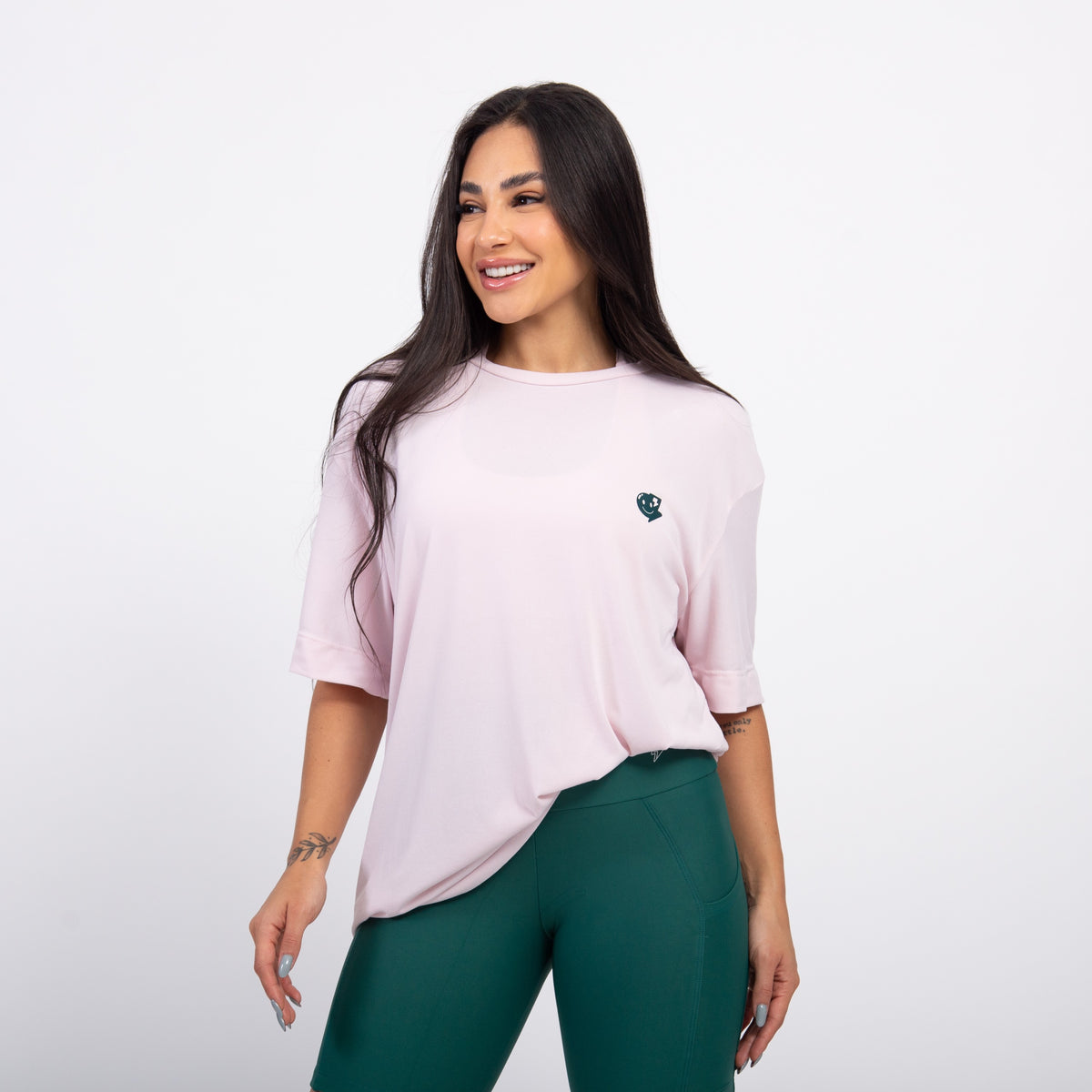 T-shirt Oversized Sport Atleta - Ballet & Esmeralda