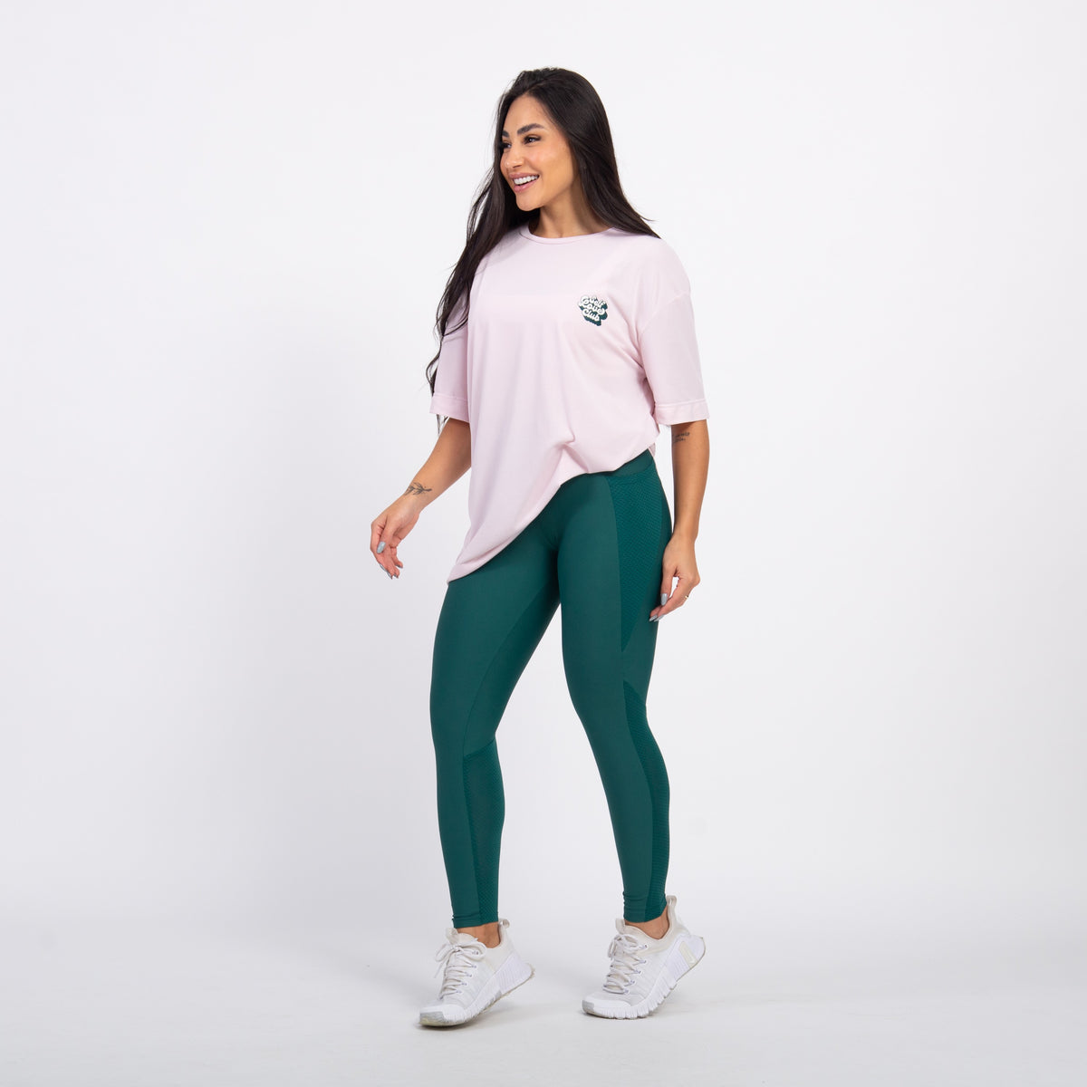 T-shirt Oversized Sport Self Club - Ballet