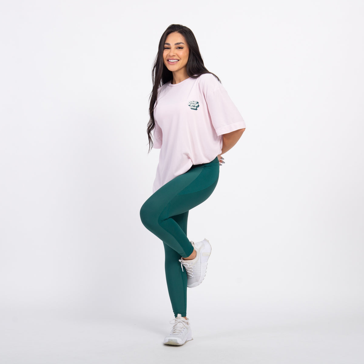 T-shirt Oversized Sport Self Club - Ballet