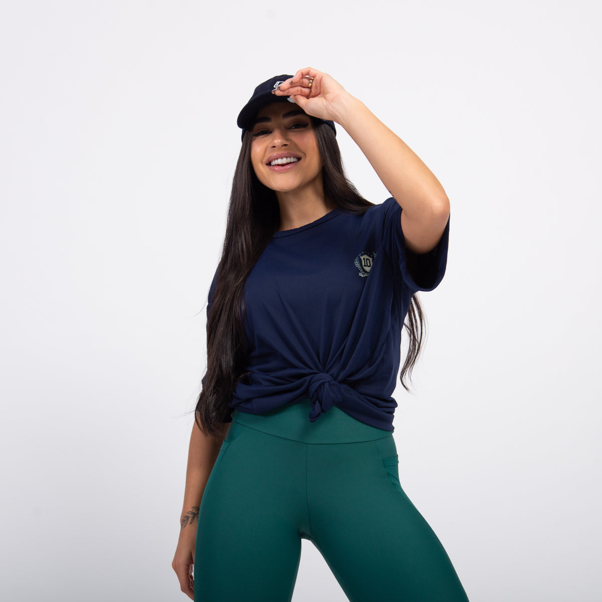 T-shirt Oversized Sport Club Brasil - Marinho Profundo