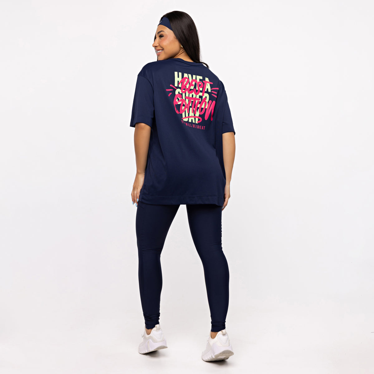 T-SHIRT OVERSIZED SPORT BEST EDITION - MARINHO PROFUNDO