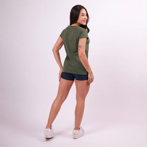 Blusa Essencial Fit - Verde Oliva