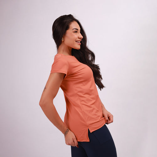 Blusa Essencial Fit - Pessêgo Intenso