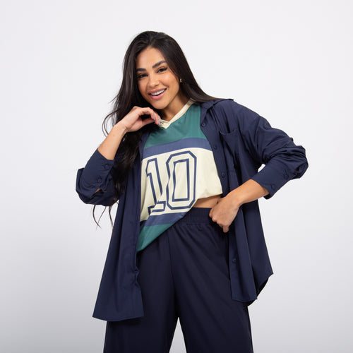 T-shirt Oversized Sport Club - Camisa 10